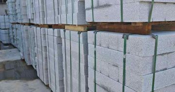 九江芝麻白路牙石，路侧石