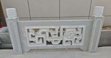 九江芝麻白河道栏杆 桥栏杆