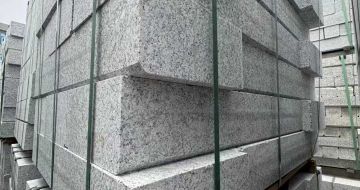 九江芝麻白路牙石 马路牙子