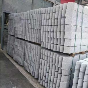 九江芝麻白树围石 树池