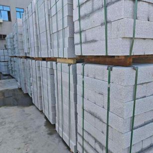 九江芝麻白路牙石，路侧石