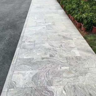 九江浪淘沙地铺石 夜里雪