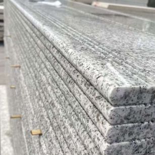 九江芝麻白楼梯踏步 花岗岩楼梯板材