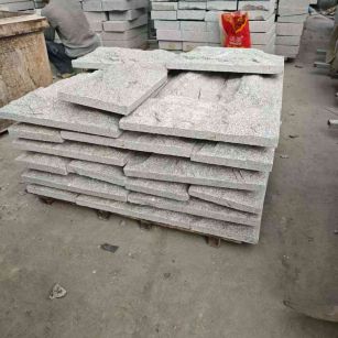 九江芝麻白蘑菇石，自然面