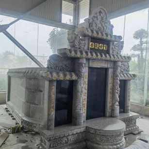 九江套墓 墓碑 围坟石 异形定制