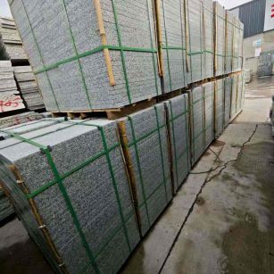 九江芝麻白地铺版 石材地铺石