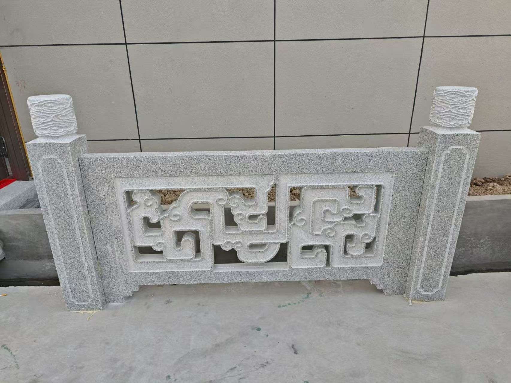 九江芝麻白河道栏杆 桥栏杆