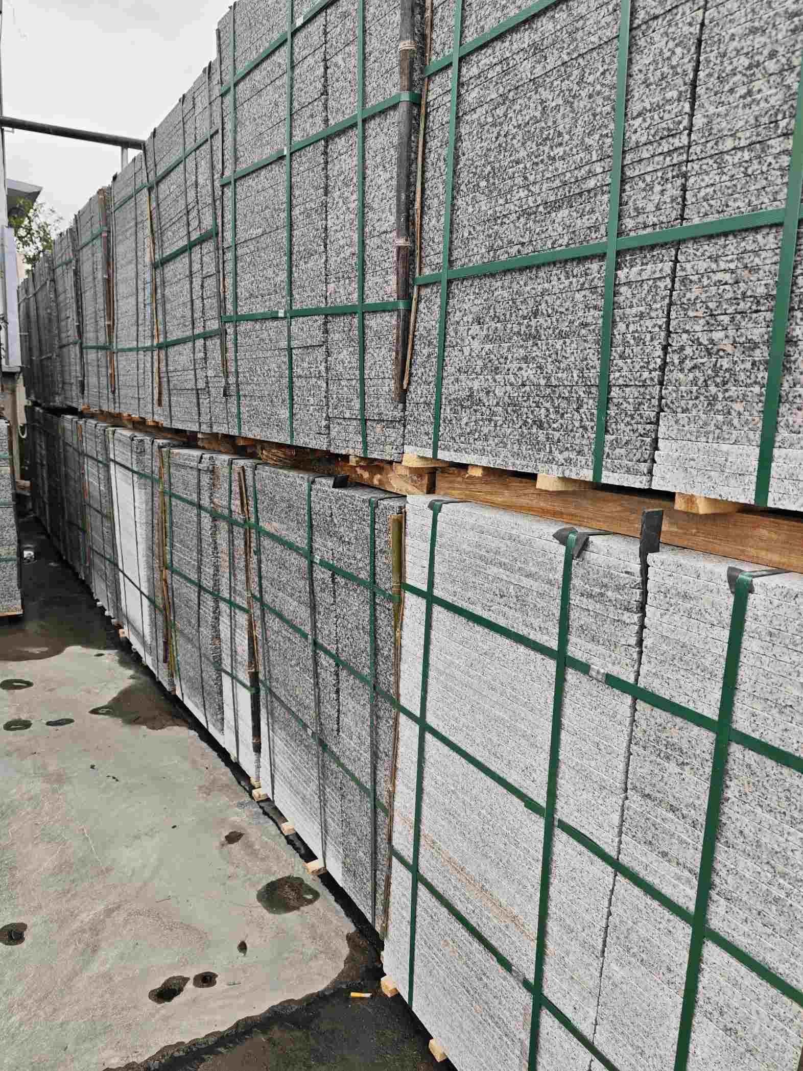 九江芙蓉白地铺石，石材地铺石